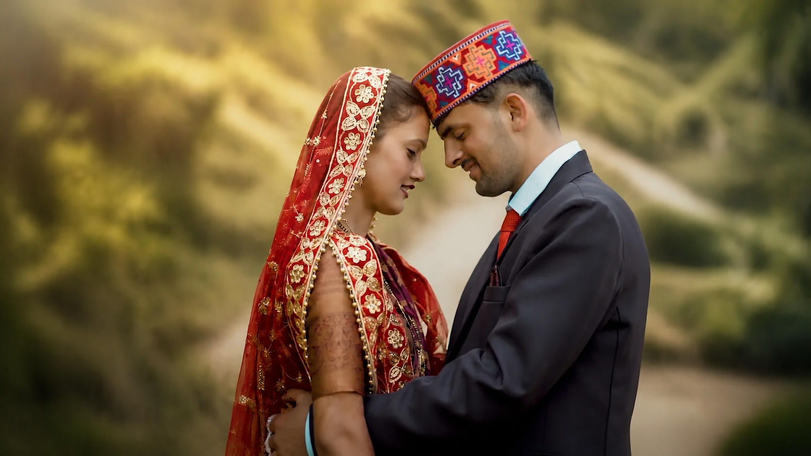 Subhash and Anju in a wedding highlight by Jamallta Films